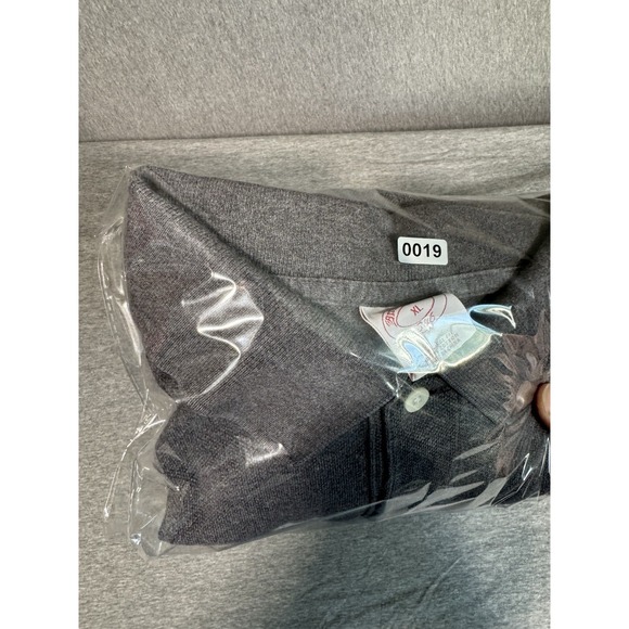 Brooks Brothers 346 Polo Men XL Gray Short Sleeve Golf - Picture 7 of 7